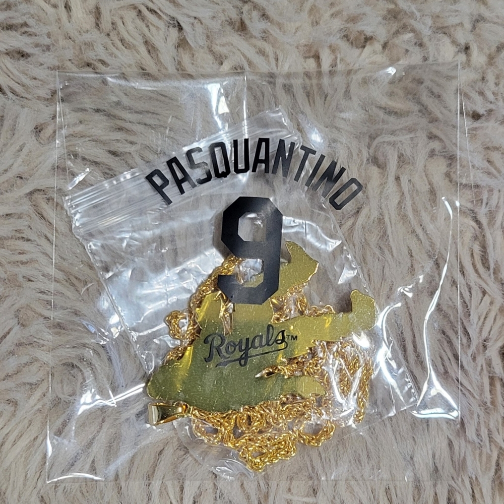 Kansas City Royals Pendant Necklace- Pasquantino